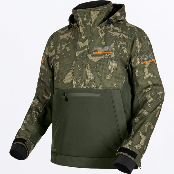 MEvolutionFXTechShell_Anorak_MossShiftCoverArmy_SKU_270958-_7675_Front