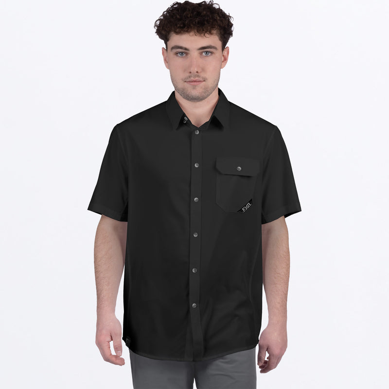 MBreezeUPFSS_Shirt_Black_SKU_252091-_1000_Front