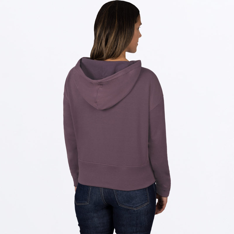 Dame Balance Cropped Pullover Hoodie