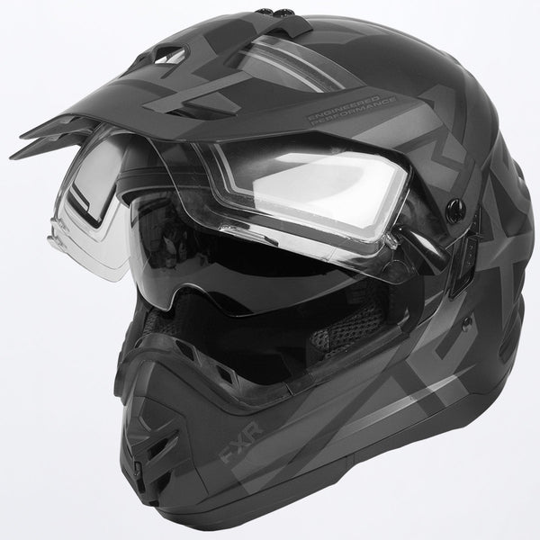 Torque X Evo kypärä lämpövisiirillä ja häikäisysuojalla